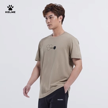 Футболка KELME Round neck short sleeve T-shirt