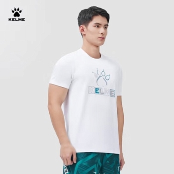 Футболка KELME Round neck short sleeve T-shirt