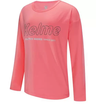 Детский лонгслив KELME Girls long sleeve T-shirt