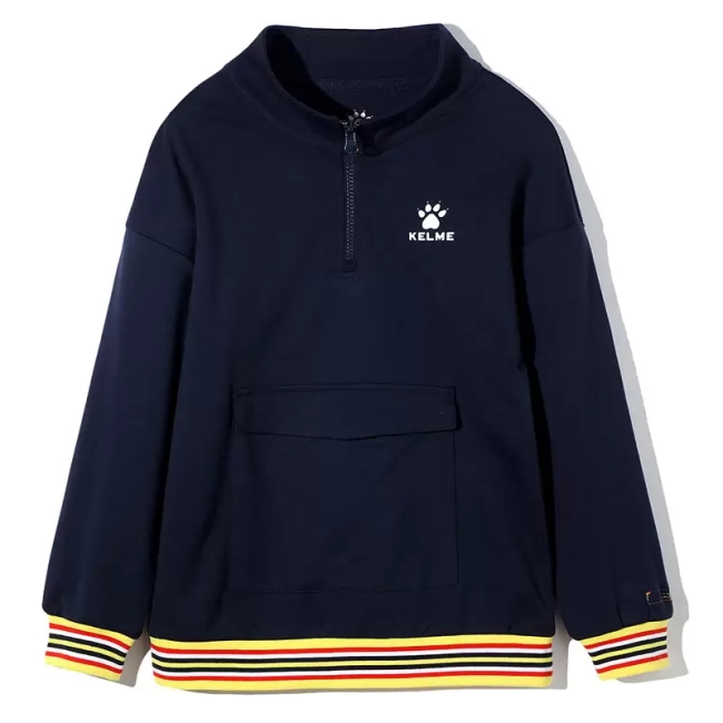 Детская олимпийка KELME Boys half cardigan sweater