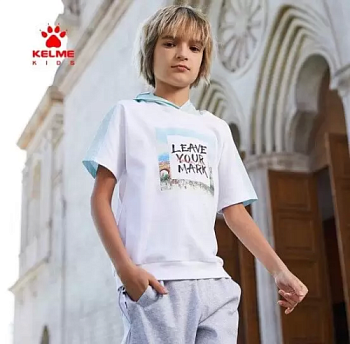 Детская футболка Kelme Boys short sleeve T-shirt