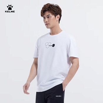 Футболка KELME Round neck short sleeve T-shirt