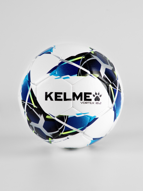Мяч футбольный KELME Vortex 18.2, Pro, 32 панели, машинная сшивка