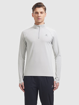 Лонгслив KELME Half placket long sleeve T-shirt