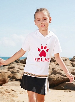 Детская футболка Kelme Girls short sleeve T-shirt