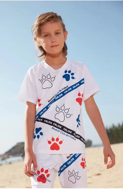 Детская футболка Kelme Boys football short sleeve T-shirt