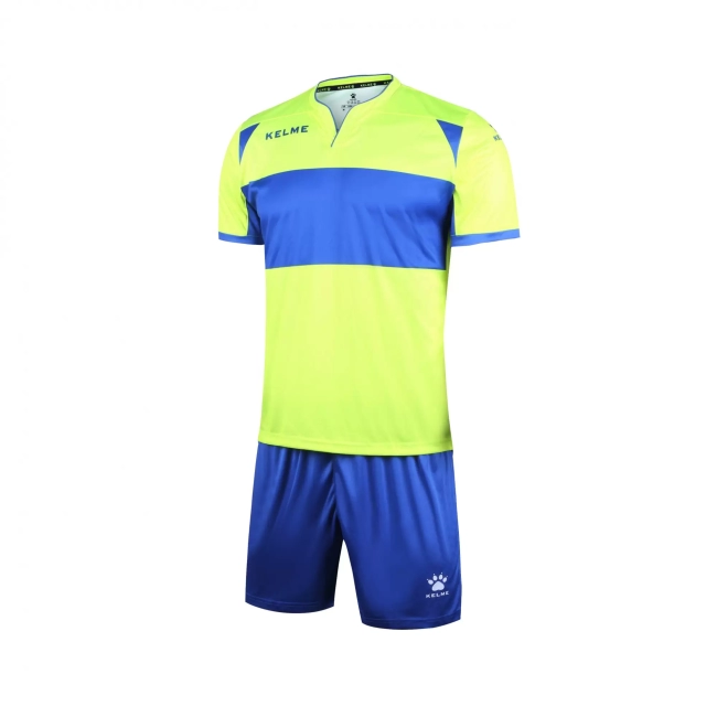 Футбольная форма Kelme Short-sleeved football uniform suit purple and white