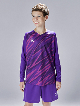 Детская вратарская форма KELME Long Sleeve Goalkeeper Suit Violet