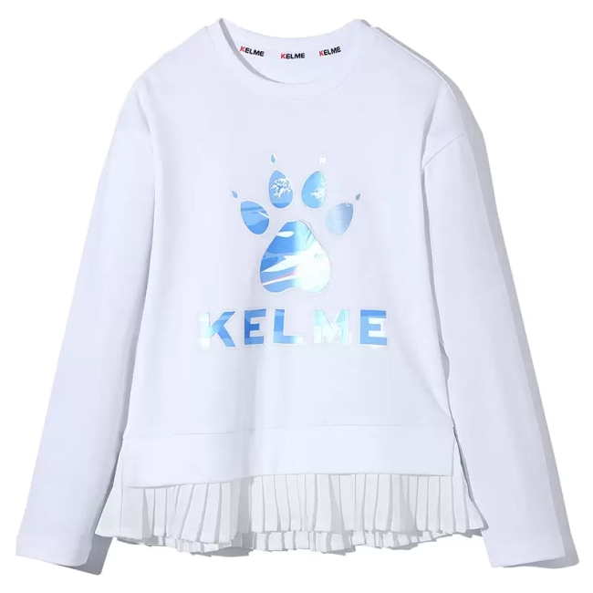 Детский свитшот Kelme Girls' round neck sweater