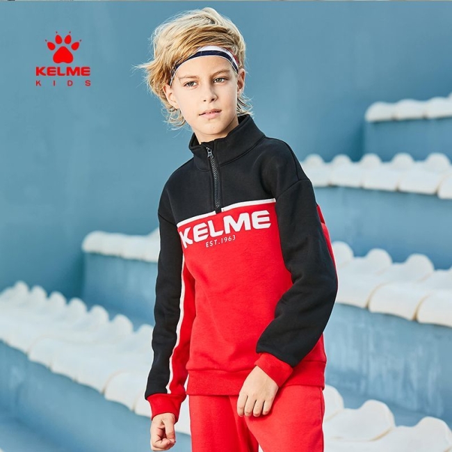 Детская олимпийка KELME Boys' hooded sweatshirt