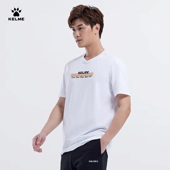 Футболка KELME Round neck short sleeve T-shirt