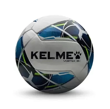 Мяч футбольный KELME Vortex 18.1, 10 панелей, ручная сшивка