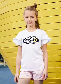 Детская футболка Kelme Girls short sleeve T-shirt