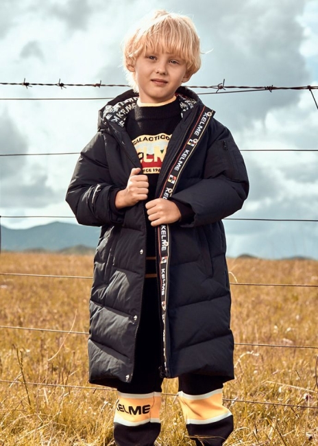 Детский пуховик KELME Boys' thick mid-length down jacket