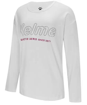 Детский лонгслив KELME Girls long sleeve T-shirt