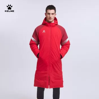 Куртка утепленная KELME Hooded long cotton jacket