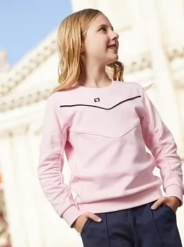Детский свитшот Kelme Girls' round neck sweater