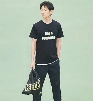Футболка KELME Round neck short sleeve T-shirt